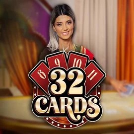 32 Cards slot visual from Ezugi available on lokicasino.co