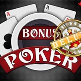 Bonus Poker Deluxe - 3 Hands online game logo by RTG (Reel Time Gaming) on lokicasino.co