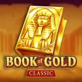 Book of Gold Classic slot logo by Playson at Loki Casino