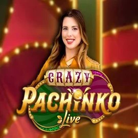 Official Live Casino logo: Crazy Pachinko by Evolution at Loki Casino