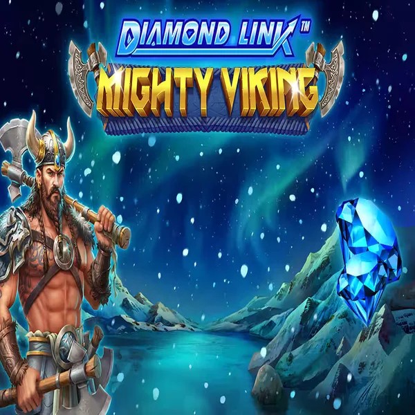 Diamond Link Mighty Viking casino game by Greentube – featured logo at Loki Casino