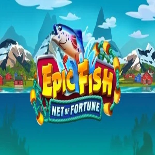 Slots logo of Epic Fish Net of Fortune from Quickspin at Loki Casino
