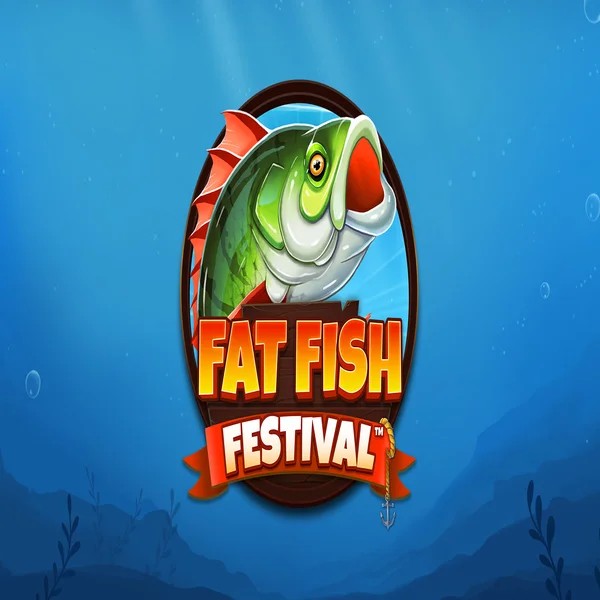 Fat Fish Festival slot logo by Wishbone Games at Loki Casino