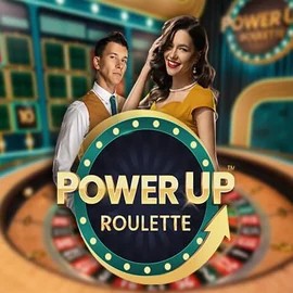 PowerUP Roulette game by Pragmatic Play – logo hosted on Loki Casino