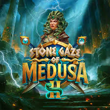 Stone Gaze of Medusa 2 slot visual from Stakelogic available on lokicasino.co
